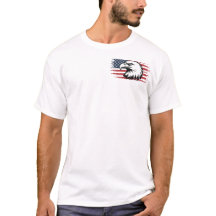 American Vintage Eagle Sonnenuntergang Est 1970 T-