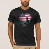 American Watchdog - Irish Terrier T-Shirt (Vorderseite)