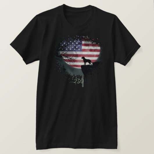 American Watchdog - Labrador Retriever T-Shirt (Design vorne)