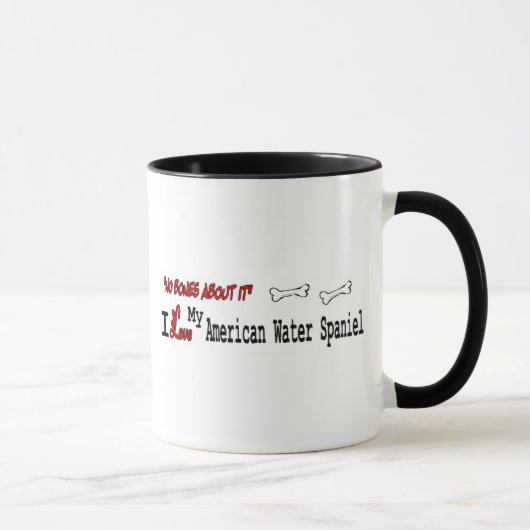 American Water Spanel (I Liebe) Tasse (Rechts)