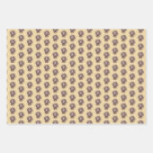 American Water Spanel Malerei - Original Dog Art Geschenkpapier Set (Vorderseite)