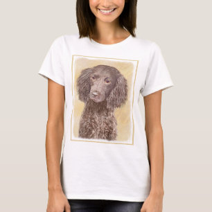American Water Spanel Malerei - Original Dog Art T-Shirt