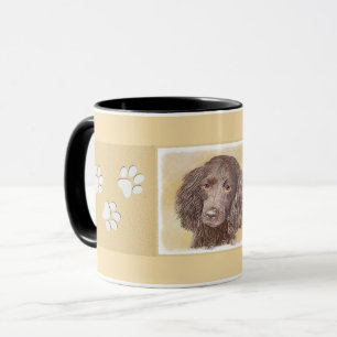 American Water Spanel Malerei - Original Dog Art Tasse