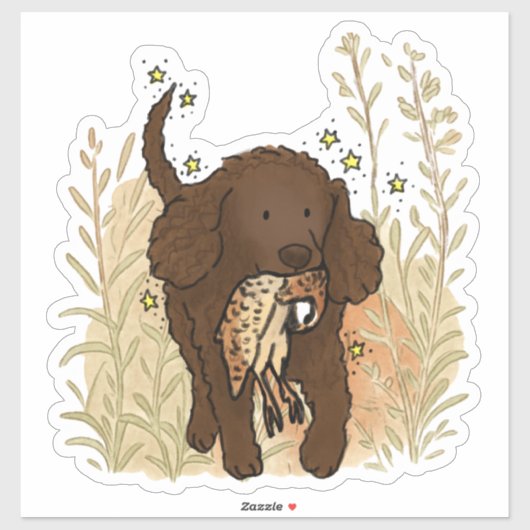 American Water Spaniel Auto-Aufkleber Aufkleber (Blatt)