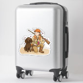 American Water Spaniel Auto-Aufkleber Aufkleber (Koffer)