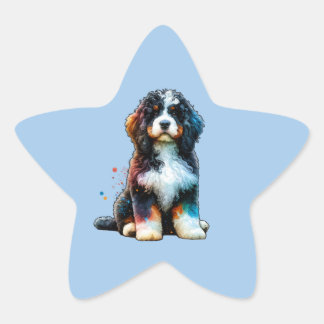 American Water Spaniel Dog Stern-Aufkleber