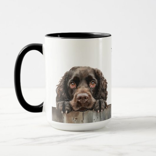 American Water Spaniel Hund Tasse (Links)