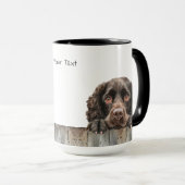 American Water Spaniel Hund Tasse (VorderseiteRechts)