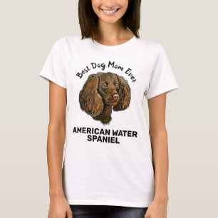 American Water Spanier beste Hundemutter je T-Shirt