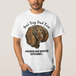 American Water Spanier bester Hundedad aller Zeite T-Shirt