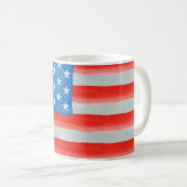 American Watercolor Flag Case-Mate iPhone Case Kaffeetasse (VorderseiteRechts)