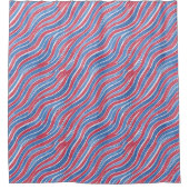 American Waves Duschvorhang (Vorderseite)