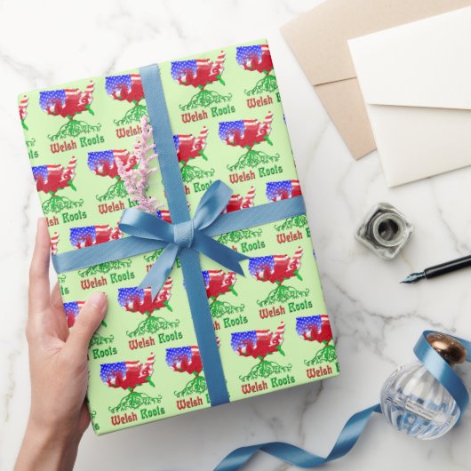 American Welsh Roots Geschenkpapier (Schenken)