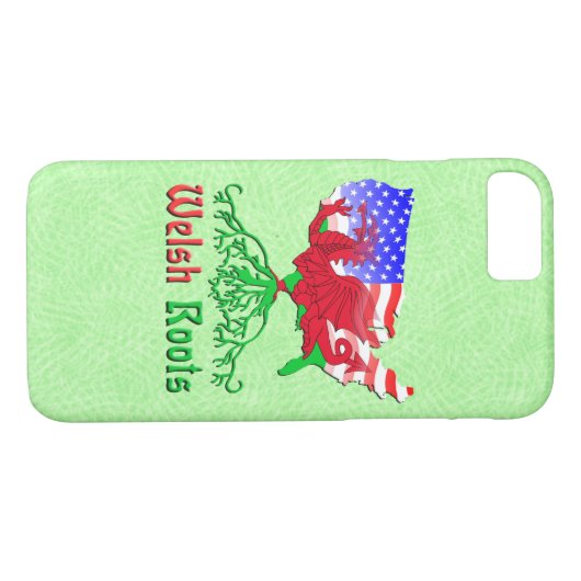 American Welsh Roots Handy Case (Rückseite (Horizontal))