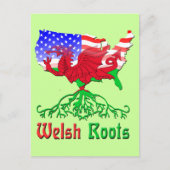 American Welsh Roots Postkarten (Vorderseite)
