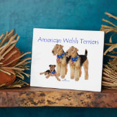 American Welsh Terriers Fotoplatte (Seite)