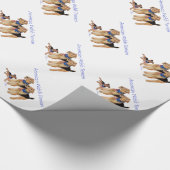 American Welsh Terriers Geschenkpapier (Ecke)