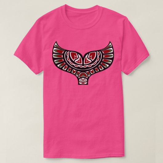 American Whale Schwanz T-Shirt (Design vorne)