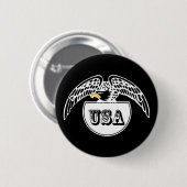 American White Eagle Button (Vorne & Hinten)
