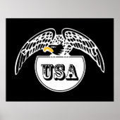 American White Eagle Poster (Vorne)