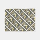 American White Pelican von Audubon Fleecedecke (Vorderseite (Horizontal))