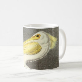 American White Pelican von Audubon Kaffeetasse