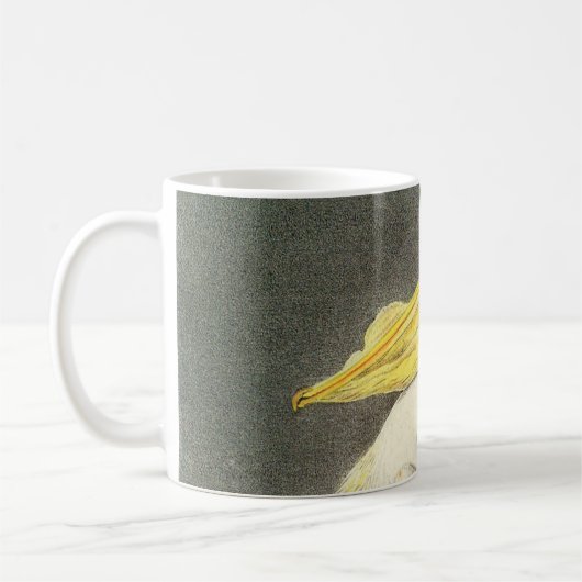 American White Pelican von Audubon Kaffeetasse (Links)