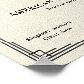 American White Pelican Zoology Series Poster (Ecke)