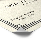 American White Pelican Zoology Series Poster (Ecke)