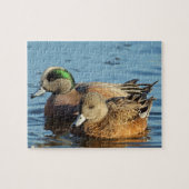American Widgeon Encks (Drake und Hen) Puzzle (Horizontal)