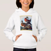 American Widgeon Enten auf Felsen Hoodie (Vorderseite)