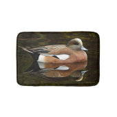 American Wigeon Duck on Pond Badematte (Vorderseite)