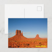 American Wild West Postkarte (Vorne/Hinten)