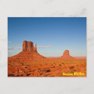 American Wild West  Postkarte