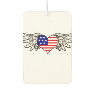 American Winged Heart Autolufterfrischer
