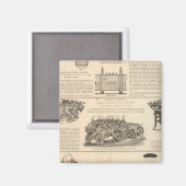 American Wire Works Magnet (Vorderseite/Rückseite)