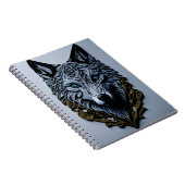 American wolf 4 notizblock (Rechte Seite)