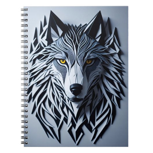 American wolf 5 notizblock (Vorderseite)