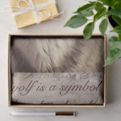 American Wolf Seidenpapier (Geschenk)