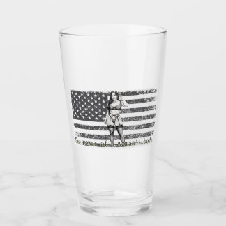 American woman Glas
