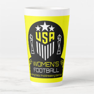 American Women's Football Milchtasse
