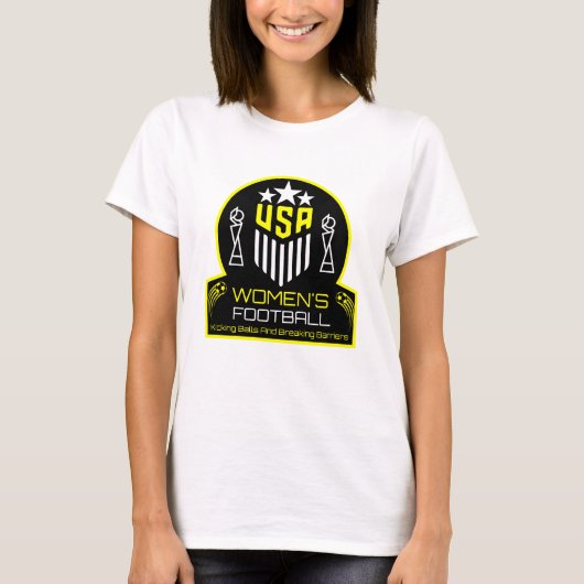 American Women's Football T-Shirt (Vorderseite)