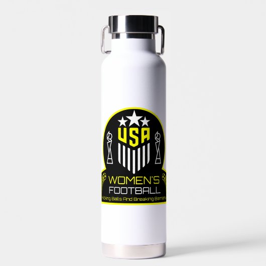 American Women's Football Trinkflasche (Vorne)