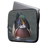 American Wood Duck Laptop Sleeve (Vorderseite Links)