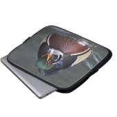 American Wood Duck Laptop Sleeve (Vorne Knopf)