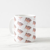 American Woodcock Pattern Kaffeetasse (Vorderseite Links)