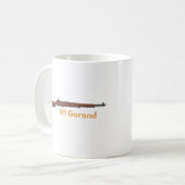 American WW2 Rifle M1 Garand Kaffeetasse (Vorderseite Links)