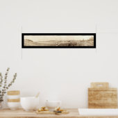 American WWI Cemetary Foto 1919 Poster (Küche)