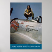American WWII Pilot MAAFA Poster (Vorne)