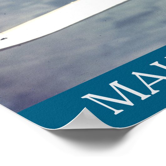 American WWII Plane MAAFA Poster (Ecke)